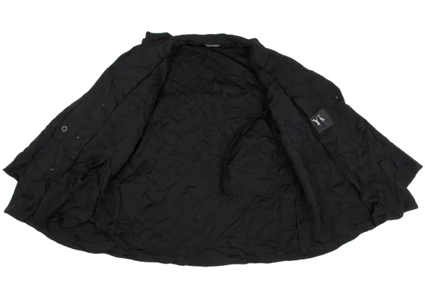 Y's Poly Wrinkle Jacket K-163006_014