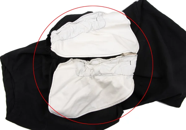 COMME des GARCONS Poly  Dropped Crotch Pants K-163007_007