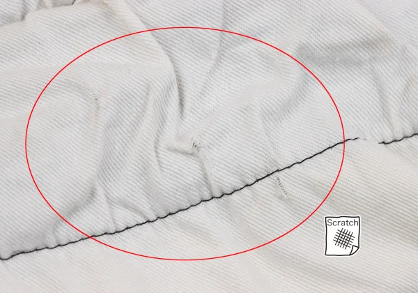 COMME des GARCONS Poly  Dropped Crotch Pants K-163007_010