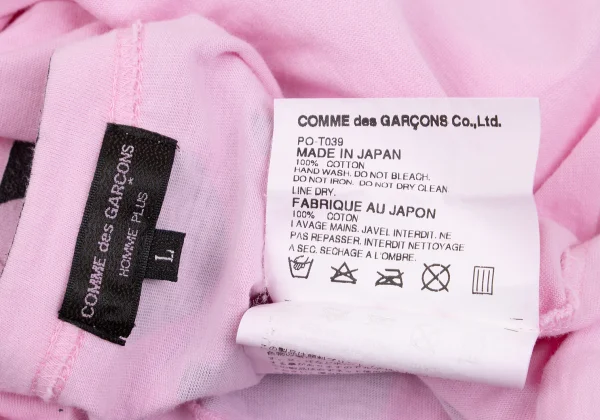 COMME des GARCONS HOMME PLUS Back 2005 Printed T SHirt K-163011_013
