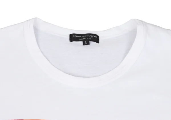 COMME des GARCONS HOMME PLUS Geometric Pigment Printed T-shirt K-163012_003