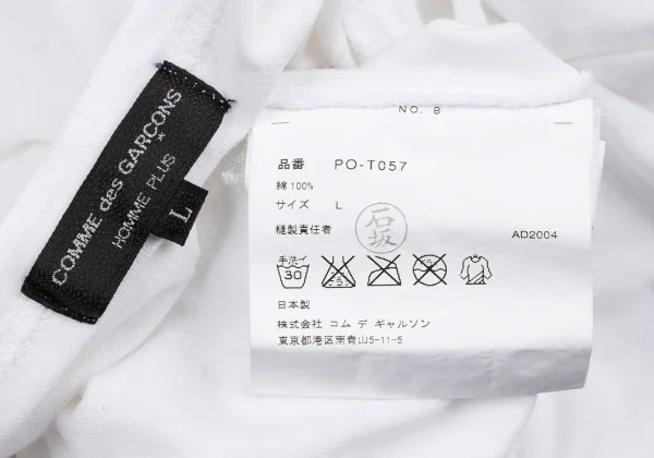 COMME des GARCONS HOMME PLUS Geometric Pigment Printed T-shirt K-163012_014