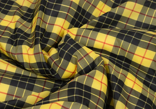 COMME des GARCONS SHIRT Colorful Check Patchwork Padded Vest K-163018_013