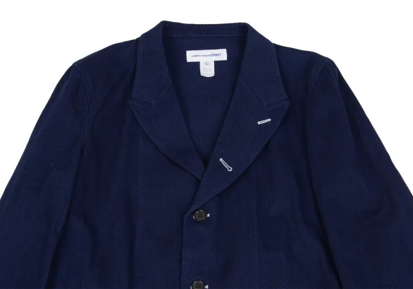 COMME des GARCONS SHIRT Indigo Dyed Cotton Jacket K-163021_002