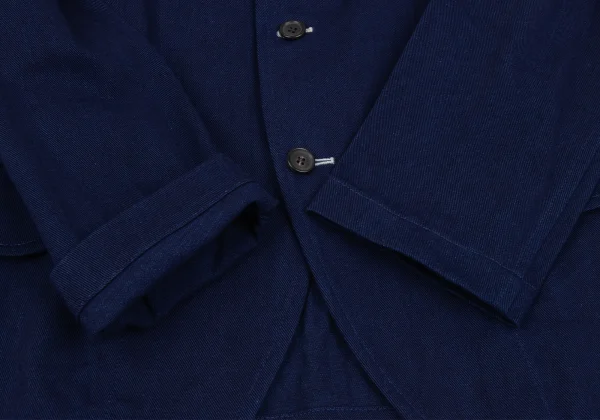 COMME des GARCONS SHIRT Indigo Dyed Cotton Jacket K-163021_007