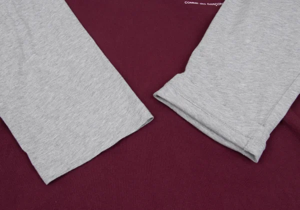 COMME des GARCONS SHIRT Logo Printed Raglan T Shirt K-163023_006