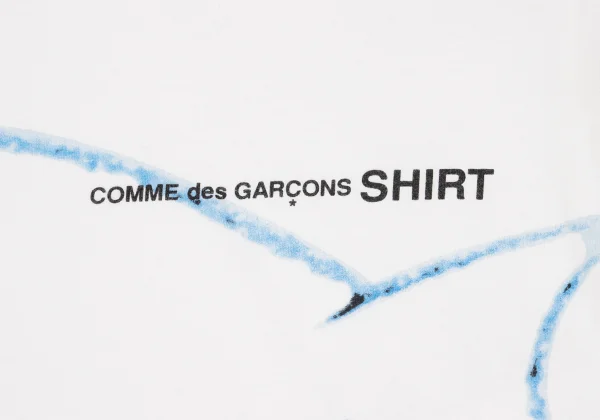 COMME des GARCONS SHIRT Fish Logo Printed T-shirt K-163024_006