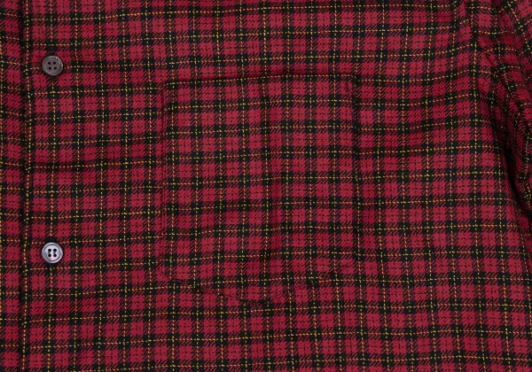 COMME des GARCONS SHIRT Wool Check Long Sleeved Shirt K-163026_005