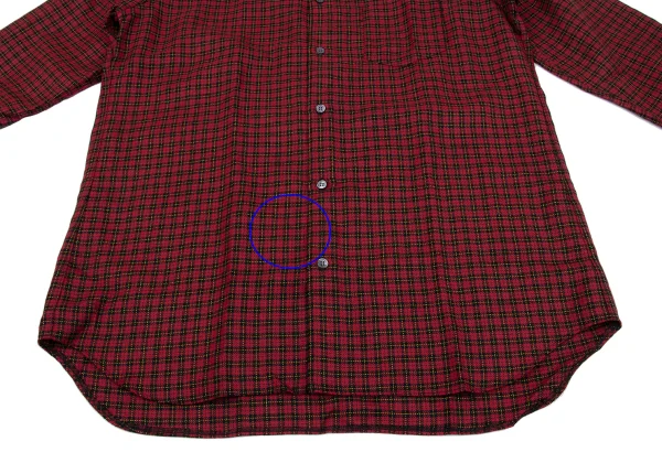 COMME des GARCONS SHIRT Wool Check Long Sleeved Shirt K-163026_008
