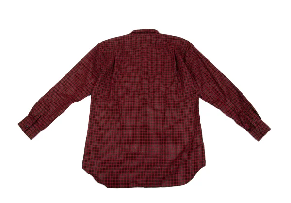 COMME des GARCONS SHIRT Wool Check Long Sleeved Shirt K-163026_011