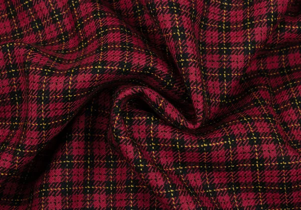 COMME des GARCONS SHIRT Wool Check Long Sleeved Shirt K-163026_012