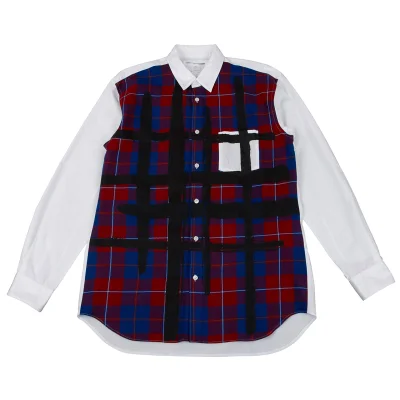 COMME des GARCONS SHIRT Check Switching Shirt