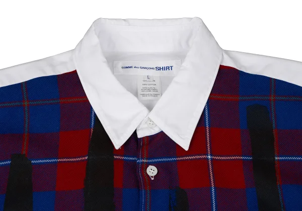 COMME des GARCONS SHIRT Check Switching Shirt K-163027_003