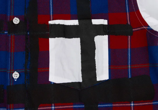 COMME des GARCONS SHIRT Check Switching Shirt K-163027_005