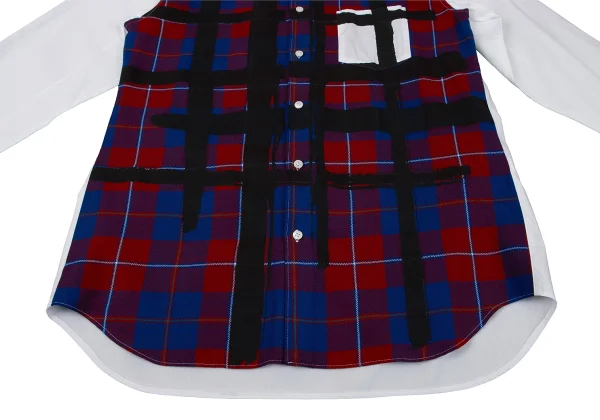 COMME des GARCONS SHIRT Check Switching Shirt K-163027_008