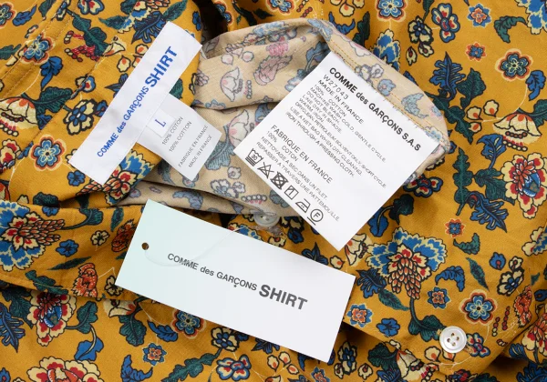 COMME des GARCONS SHIRT Botanical Printed Long Sleeve Shirt K-163029_013