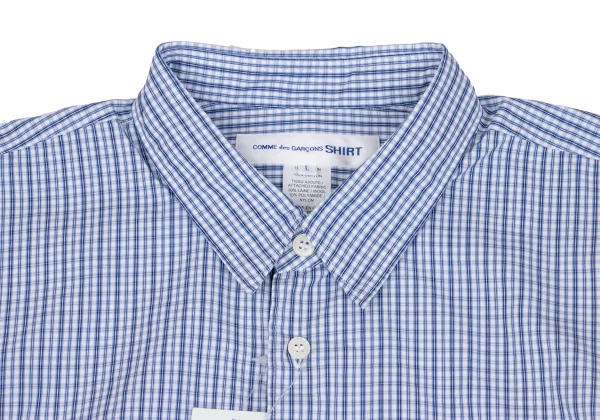 COMME des GARCONS SHIRT Different Material Sleeve Switching Shirt K-163030_003