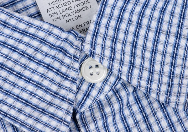 COMME des GARCONS SHIRT Different Material Sleeve Switching Shirt K-163030_004