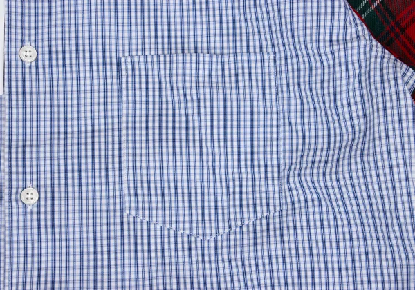 COMME des GARCONS SHIRT Different Material Sleeve Switching Shirt K-163030_005