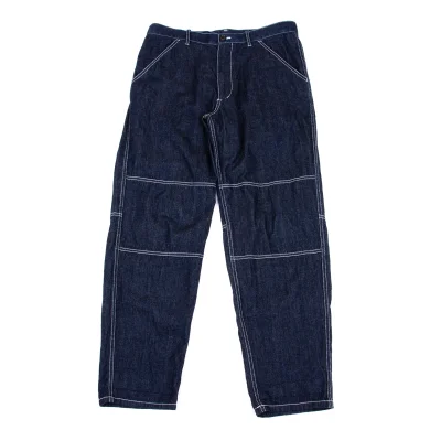 COMME des GARCONS SHIRT White Stitch Straight Jeans