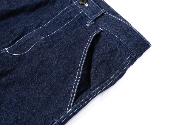 COMME des GARCONS SHIRT White Stitch Straight Jeans K-163031_004