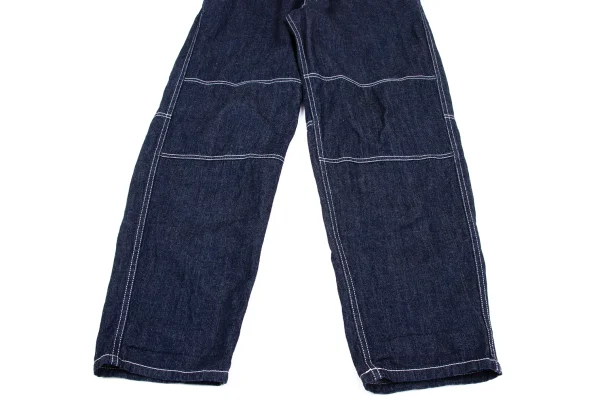 COMME des GARCONS SHIRT White Stitch Straight Jeans K-163031_006