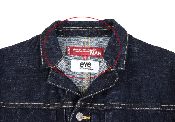 eye JUNYA WATANABE MAN×Levi's Leather Patch Pocket Denim Jacket K-163032_003