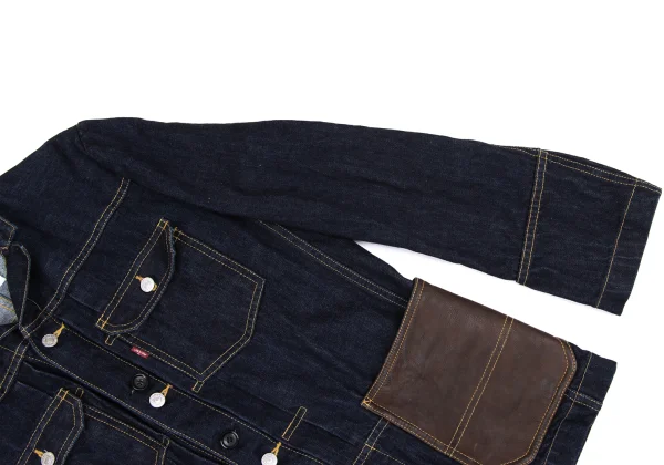 eye JUNYA WATANABE MAN×Levi's Leather Patch Pocket Denim Jacket K-163032_008