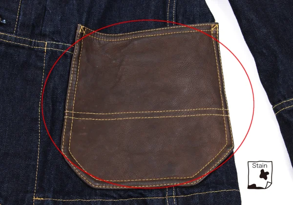 eye JUNYA WATANABE MAN×Levi's Leather Patch Pocket Denim Jacket K-163032_011