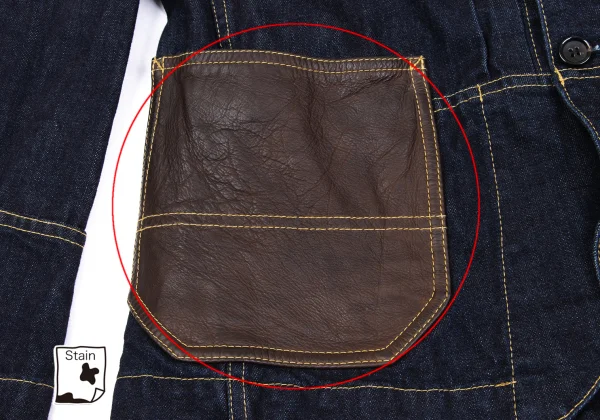 eye JUNYA WATANABE MAN×Levi's Leather Patch Pocket Denim Jacket K-163032_012