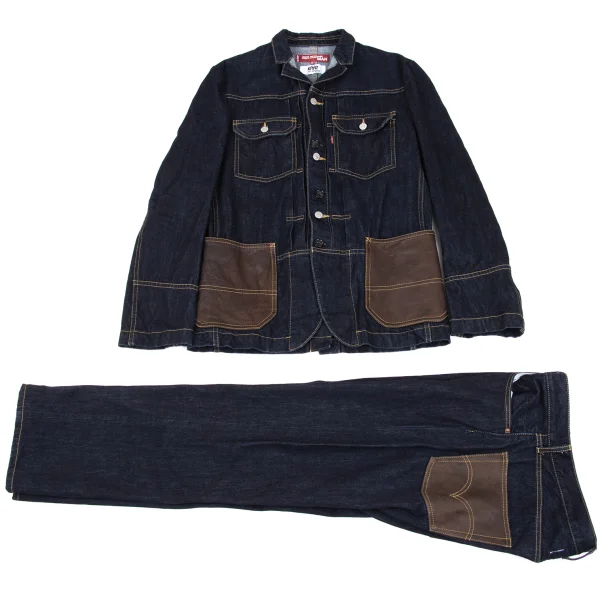 eye JUNYA WATANABE MAN×Levi's Leather Patch Pocket Denim Jacket K-163032_018