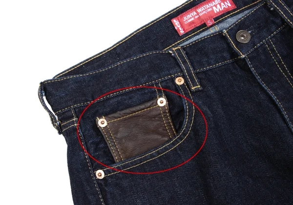  eye JUNYA WATANABE MAN×Levi's 503 Leather Pocket Jeans K-163033_004