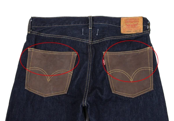  eye JUNYA WATANABE MAN×Levi's 503 Leather Pocket Jeans K-163033_010