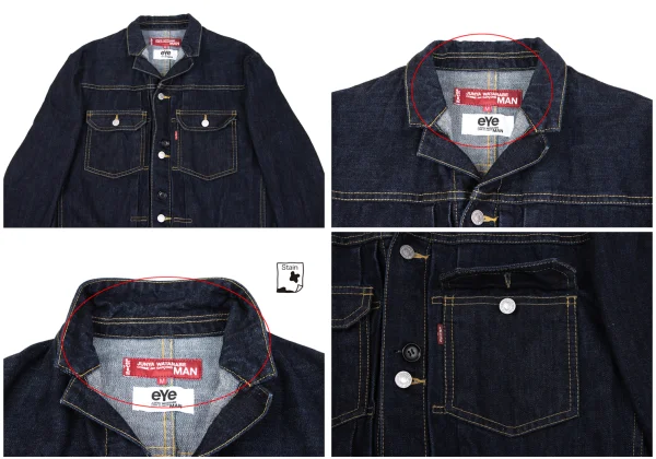 eye JUNYA WATANABE MAN×Levi's Leather Pocket Denim Jacket & Pants K-163034_003