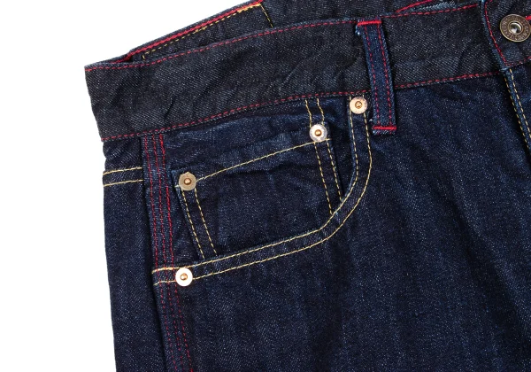eye JUNYA WATANABE MAN×Levi's 503 Color Block Denim Short Painter Pants K-163035_003