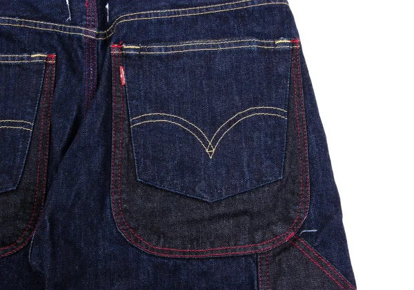 eye JUNYA WATANABE MAN×Levi's 503 Color Block Denim Short Painter Pants K-163035_009