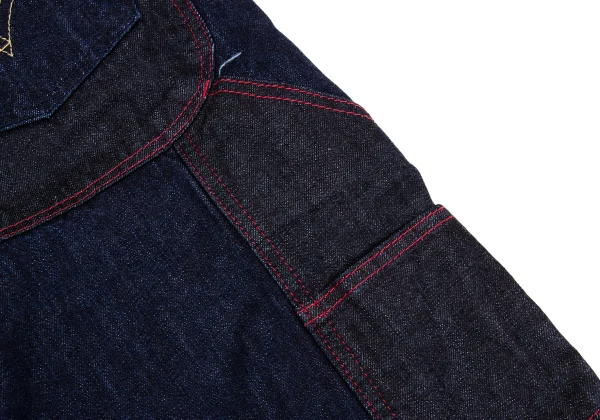eye JUNYA WATANABE MAN×Levi's 503 Color Block Denim Short Painter Pants K-163035_011