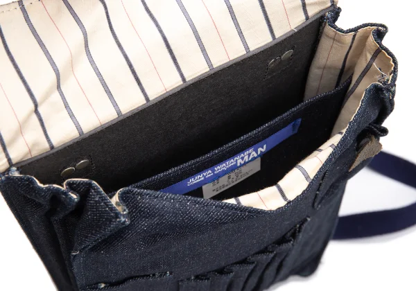JUNYA WATANABE MAN COMME des GARCONS Denim Shoulder Bag K-163038_013