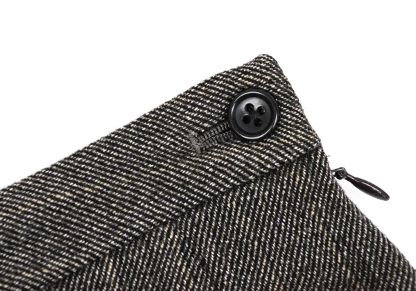 MARGARET HOWELL Wool Striped Long Skirt K-163040_004