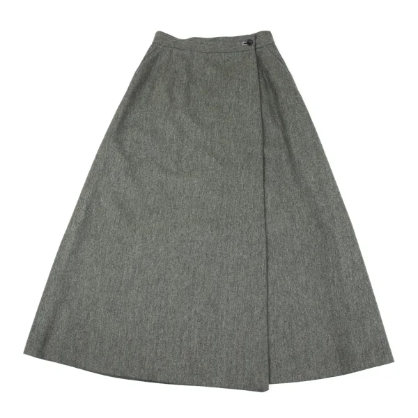 MARGARET HOWELL Wool Wrap Skirt K-163041_002