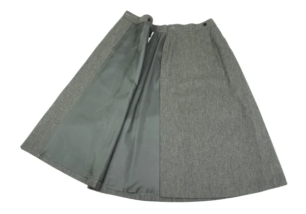 MARGARET HOWELL Wool Wrap Skirt K-163041_007
