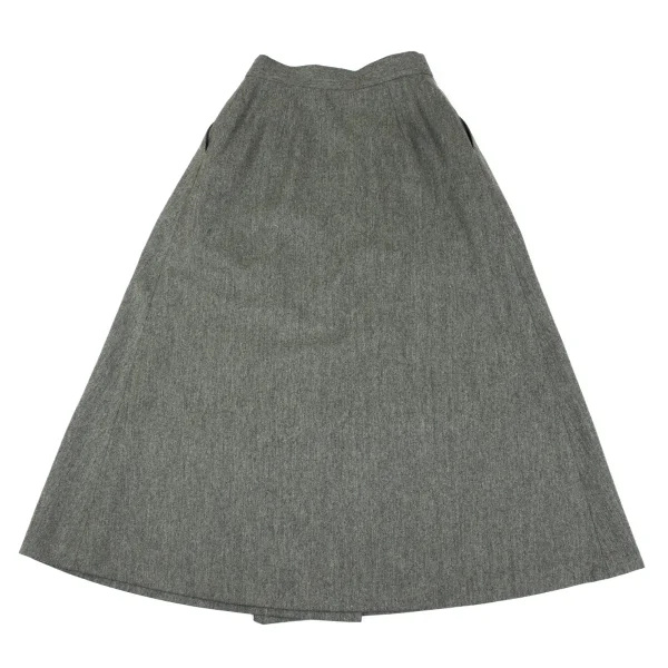 MARGARET HOWELL Wool Wrap Skirt K-163041_011