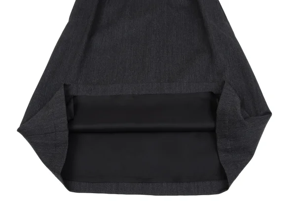 MARGARET HOWELL Wool Trapezoid Skirt K-163042_009