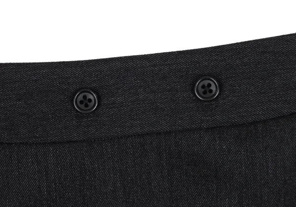 MARGARET HOWELL Wool Trapezoid Skirt K-163042_011