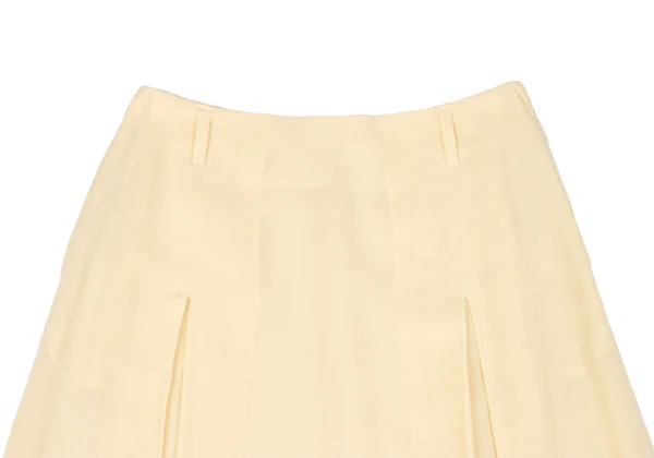 MARGARET HOWELL Cotton Tuck Design Skirt K-163044_003