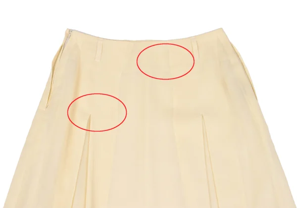 MARGARET HOWELL Cotton Tuck Design Skirt K-163044_011