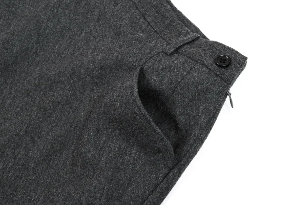 MARGARET HOWELL Wool Side Pocket Long Skirt K-163045_006