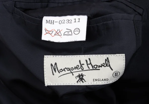 MARGARET HOWELL Wool Shawl Collar Jacket K-163047_015