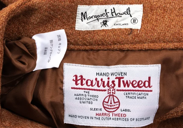 MARGARET HOWELL Wool Harris Tweed Skirt K-163051_014