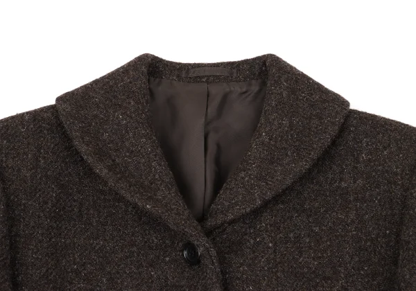 MARGARET HOWELL Wool Harris Tweed Shawl Collar Jacket K-163053_004